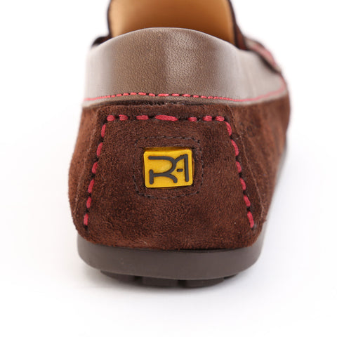 Chocolate Brown Suede/Chocolate Brown Leather