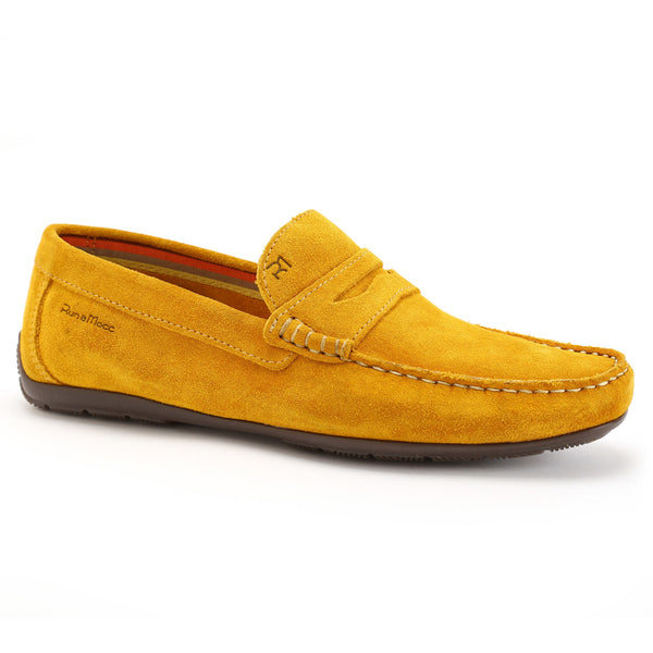 Mustard Yellow Suede